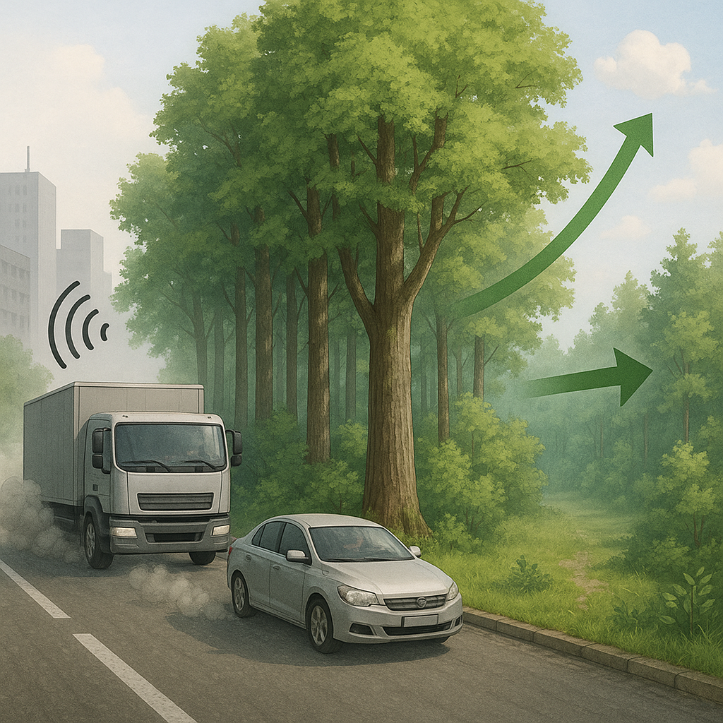 Jak lasy wpływają na redukcję hałasu i zanieczyszczeń powietrza.