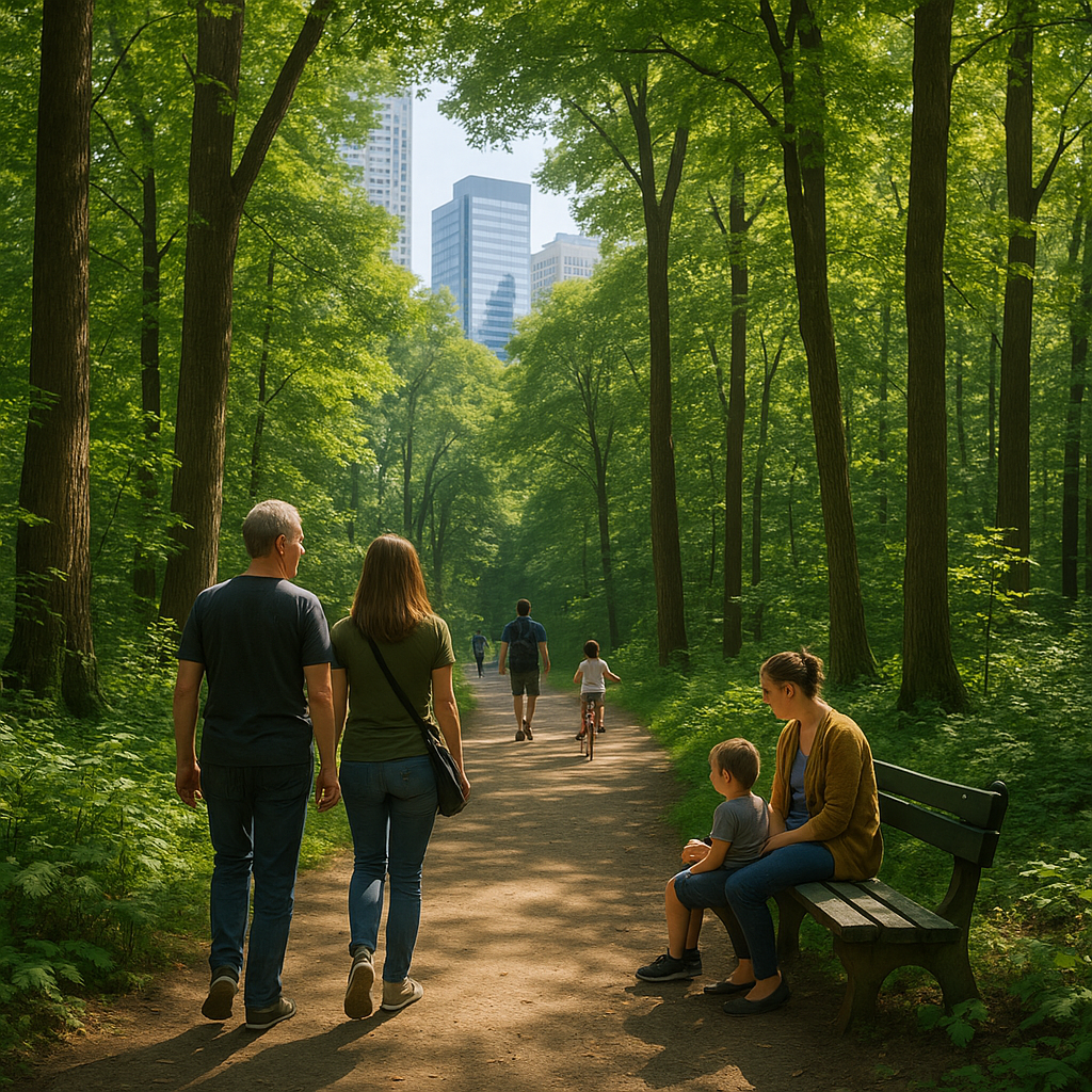 Lasy miejskie i ich znaczenie dla mieszkańców miast.