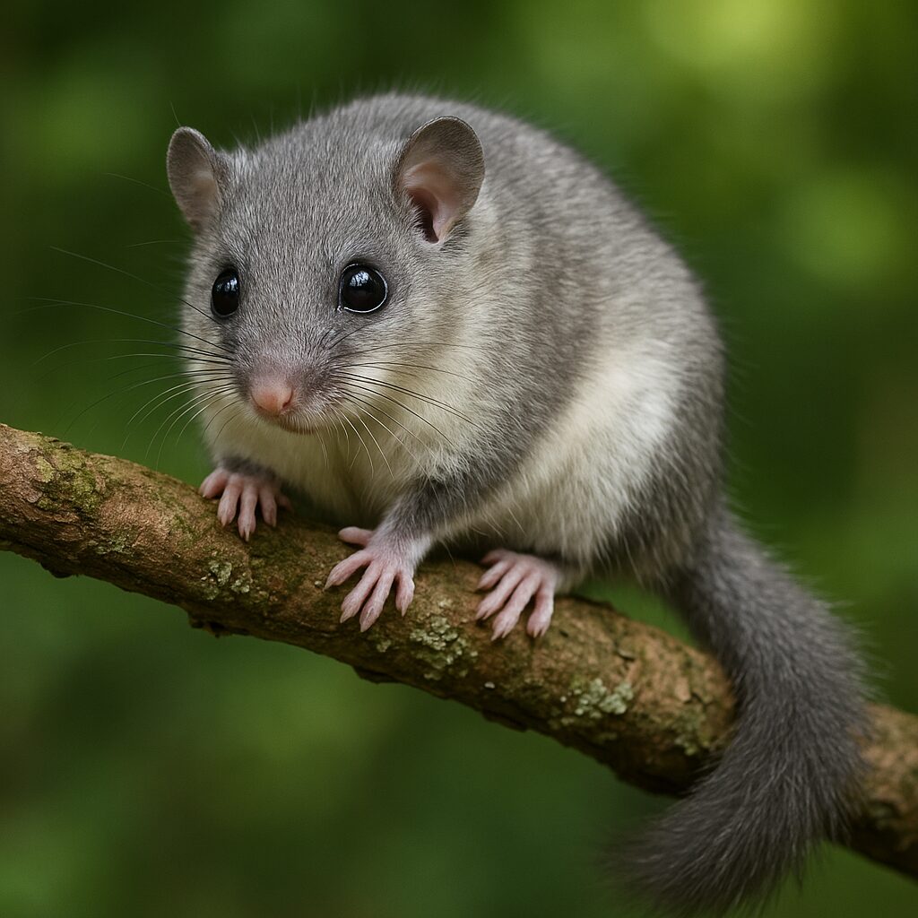 Popielica szara – Glis glis