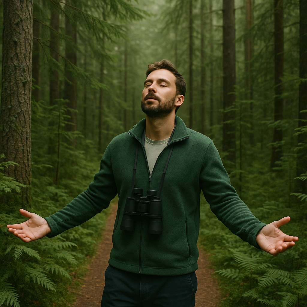 Las a zdrowie człowieka — „kąpiele leśne”, forest bathing, i naukowe dowody.