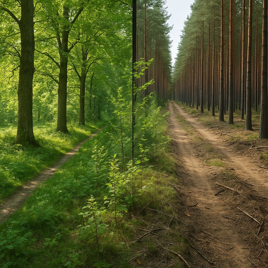 Lasy prywatne vs państwowe — różnice w zarządzaniu i użytkowaniu.