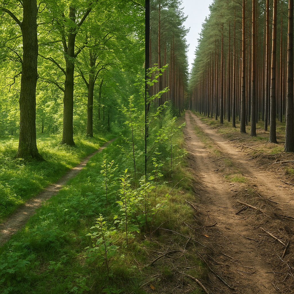 Lasy prywatne vs państwowe — różnice w zarządzaniu i użytkowaniu.
