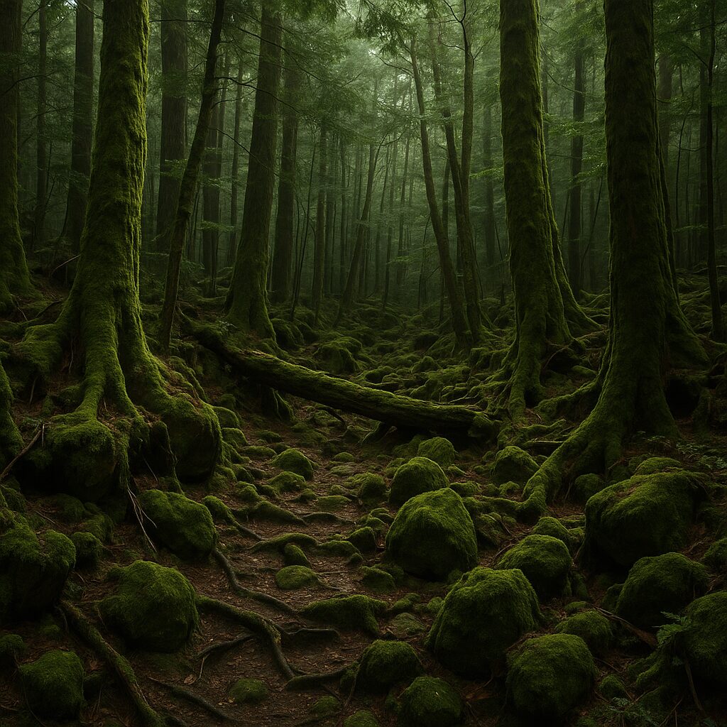 Aokigahara – Japonia