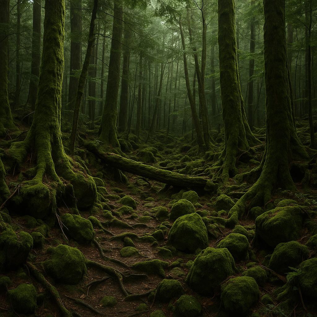 Aokigahara – Japonia