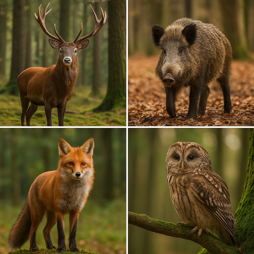 Lasy a fauna — jakie gatunki zwierząt zamieszkują polskie lasy i co o nich warto wiedzieć.