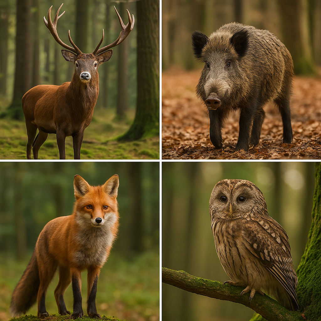 Lasy a fauna — jakie gatunki zwierząt zamieszkują polskie lasy i co o nich warto wiedzieć.