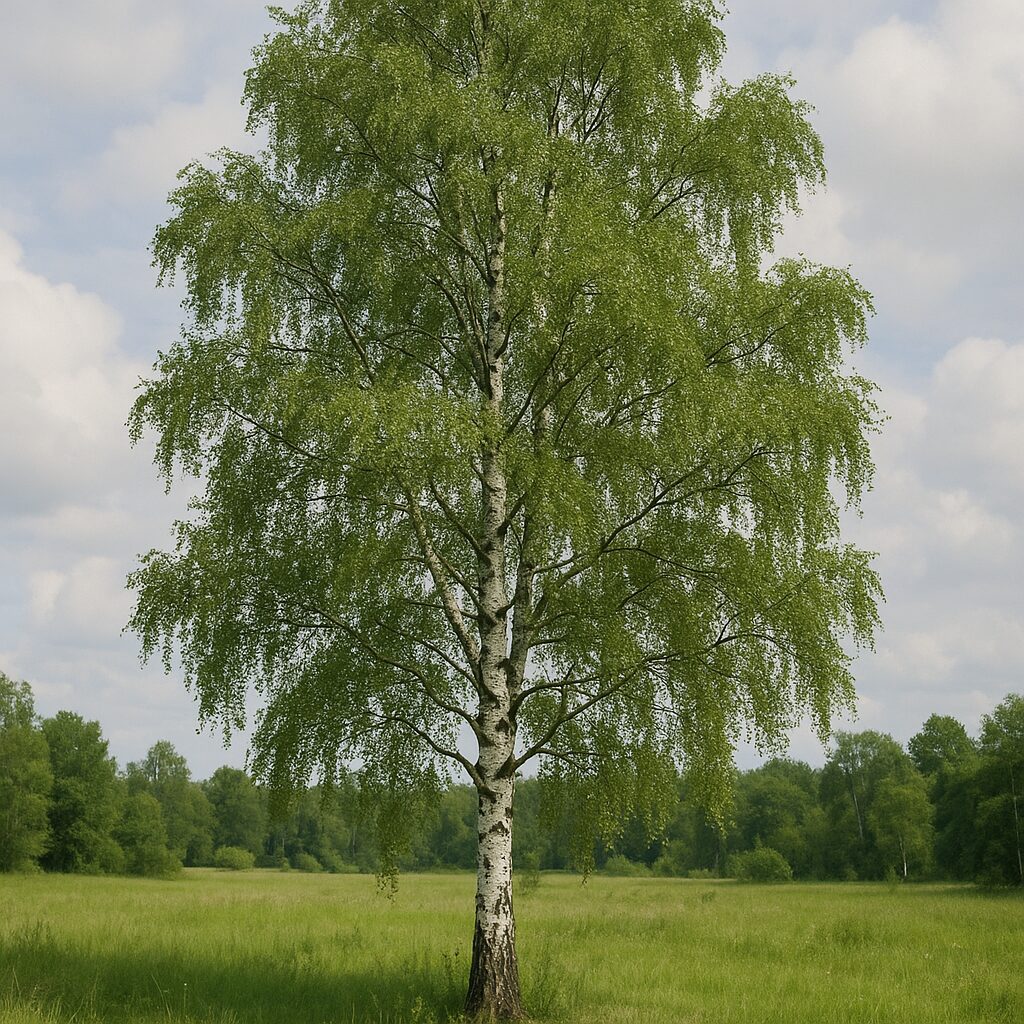 Brzoza omszona – Betula pubescens
