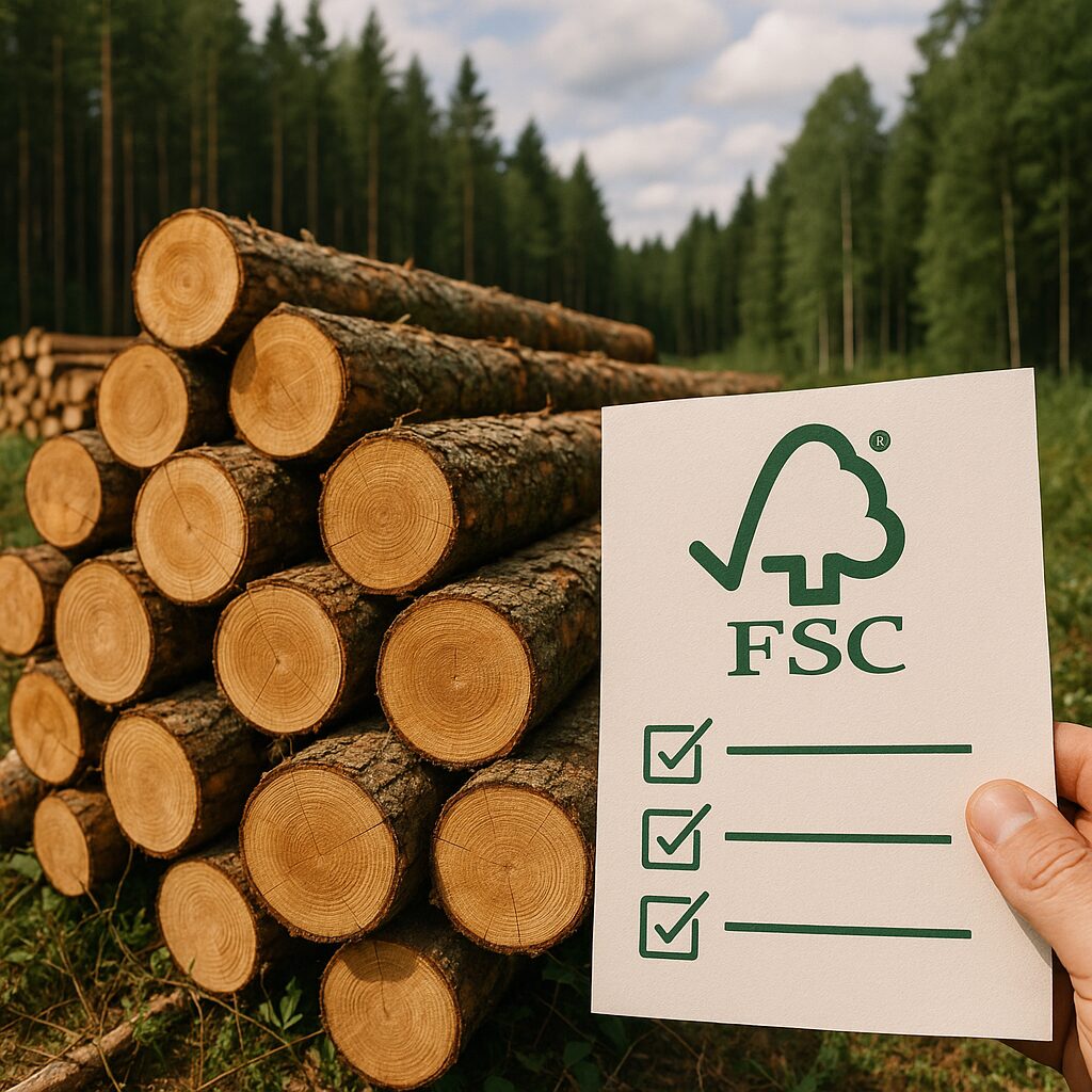 Zrównoważone użytkowanie drewna — certyfikaty, standardy, odpowiedzialna konsumpcja.