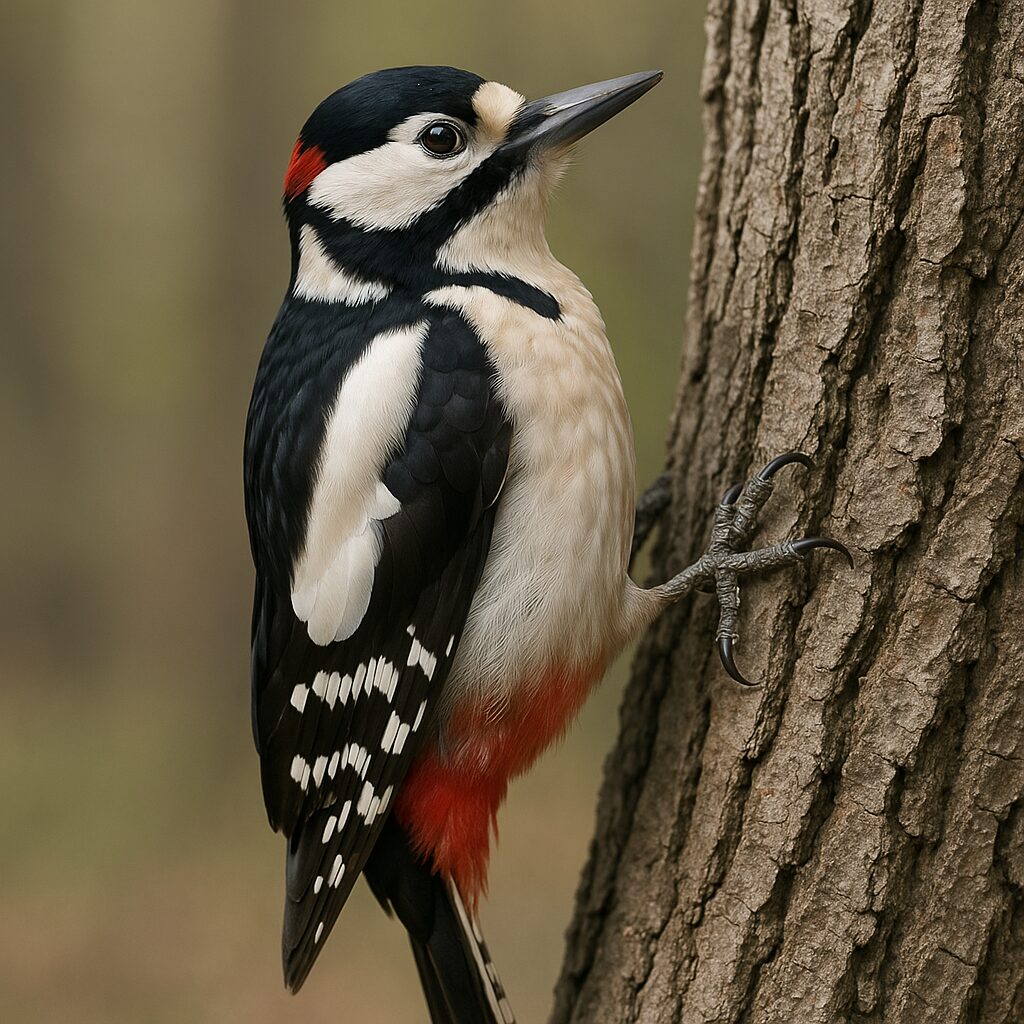 Dzięcioł pstry duży – Dendrocopos major