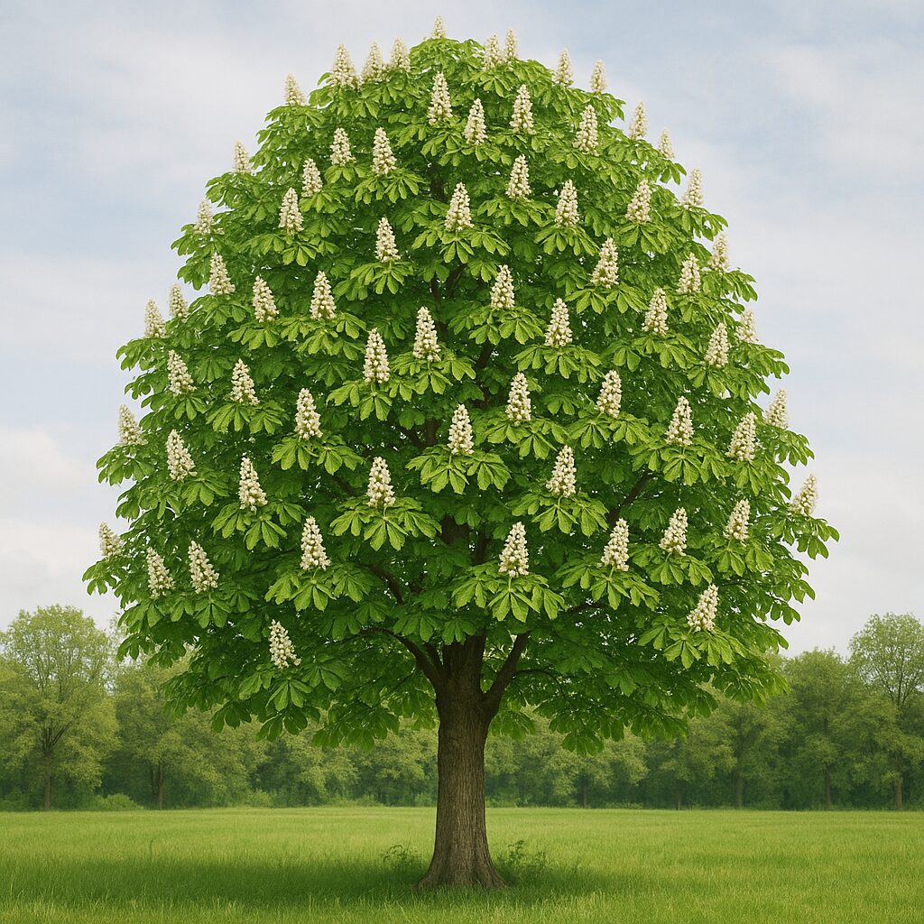 Kasztanowiec zwyczajny – Aesculus hippocastanum