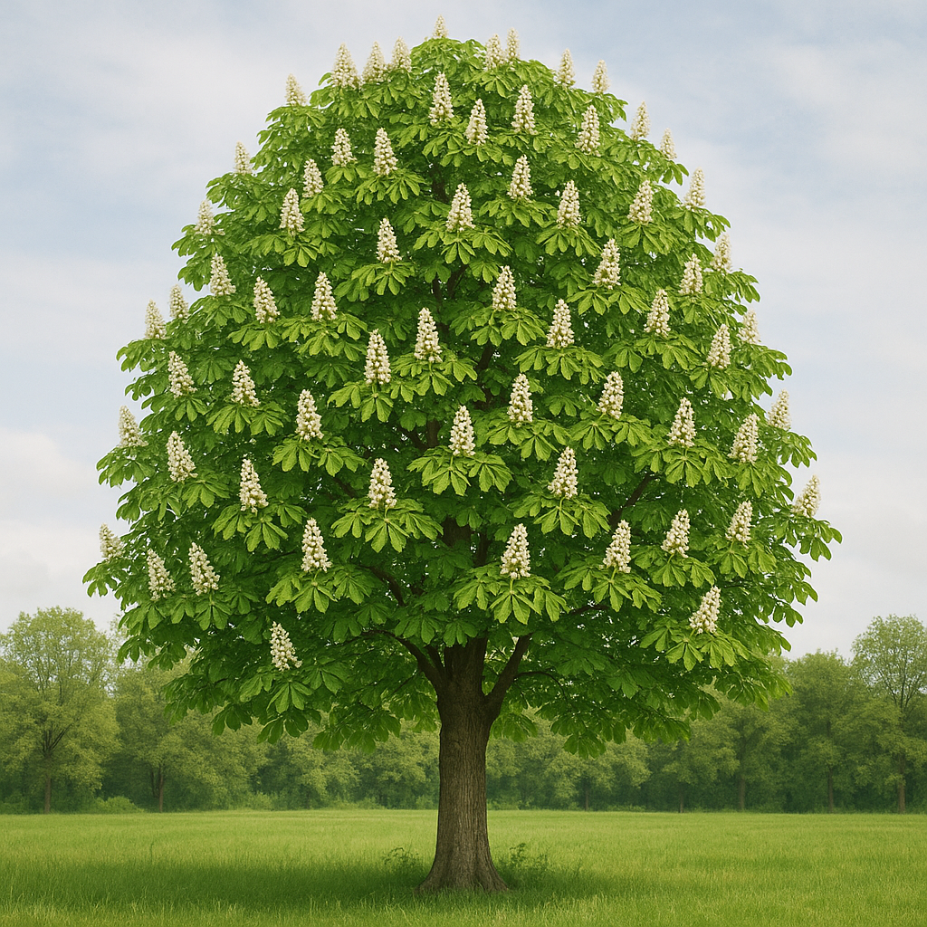 Kasztanowiec zwyczajny – Aesculus hippocastanum