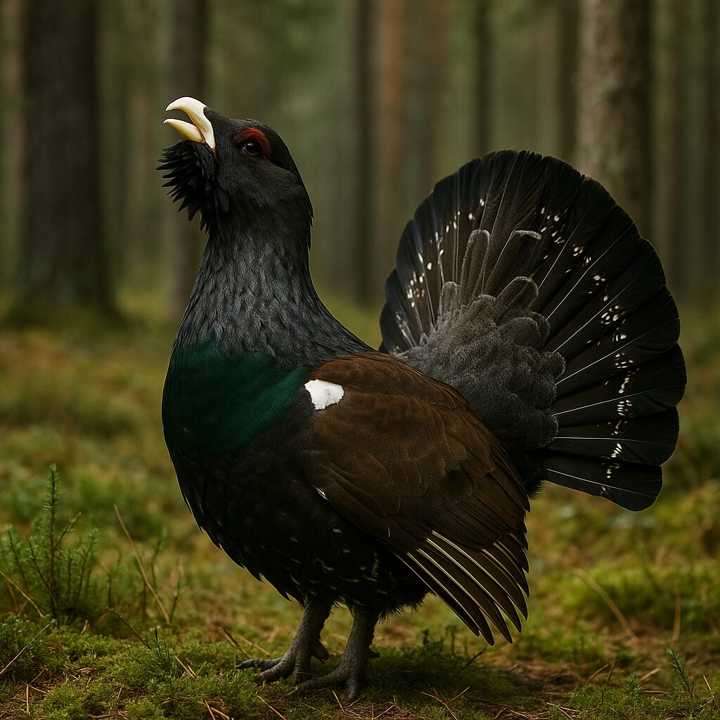 Głuszec – Tetrao urogallus