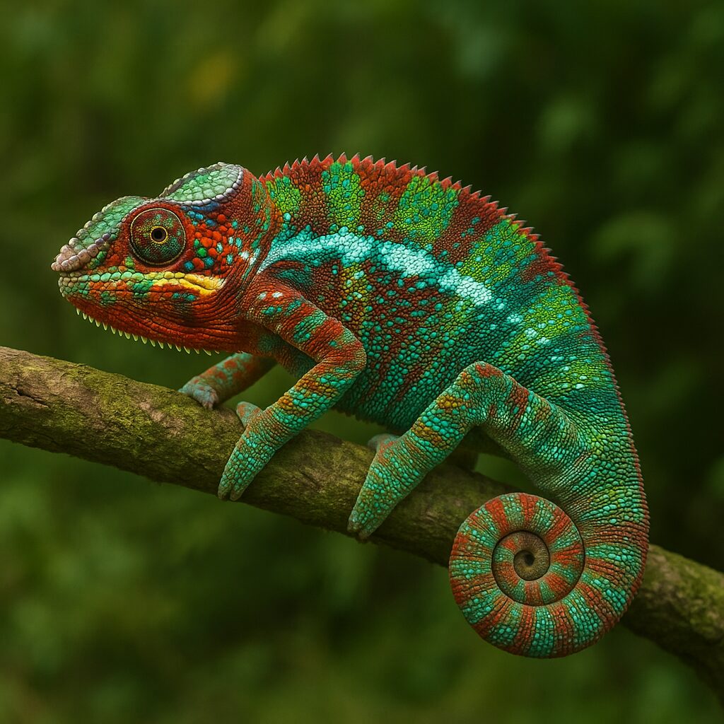 Kameleon lamparci – Furcifer pardalis