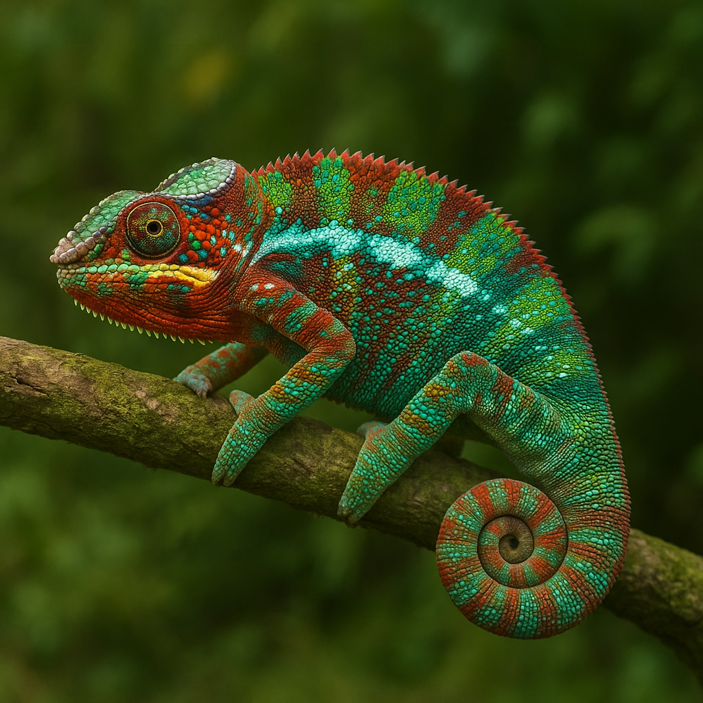 Kameleon lamparci – Furcifer pardalis