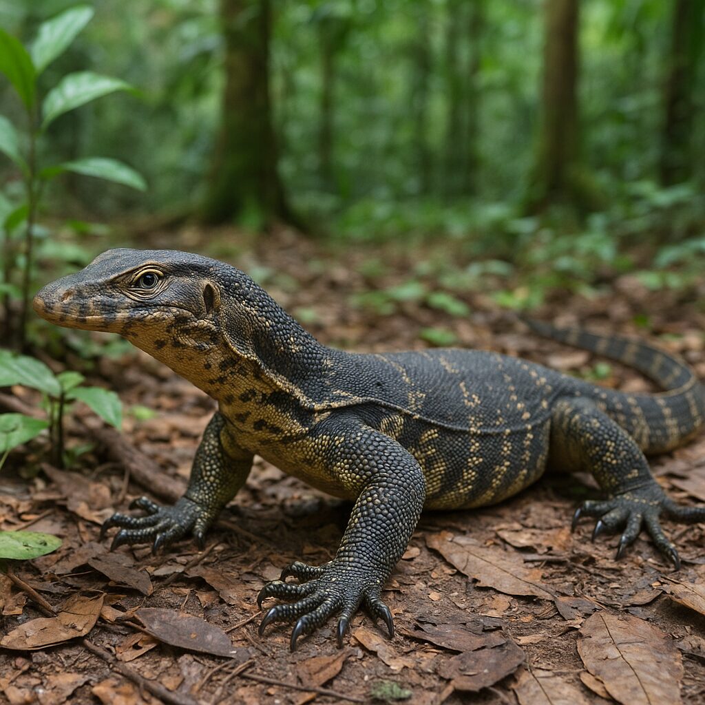 Warana leśnego – Varanus salvator