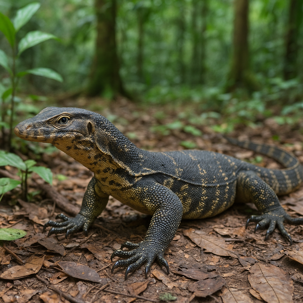 Warana leśnego – Varanus salvator