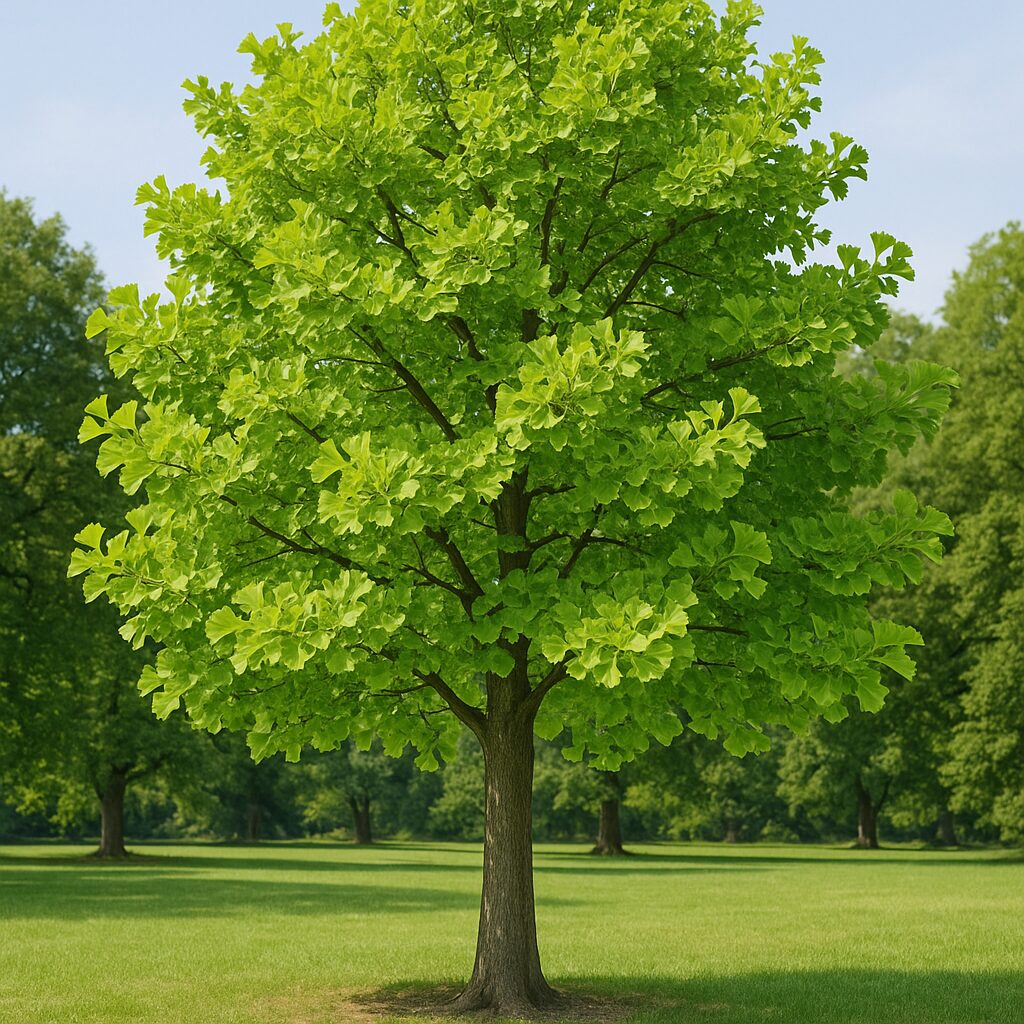 Miłorząb japoński – Ginkgo biloba (ten sam gatunek, różna nazwa)