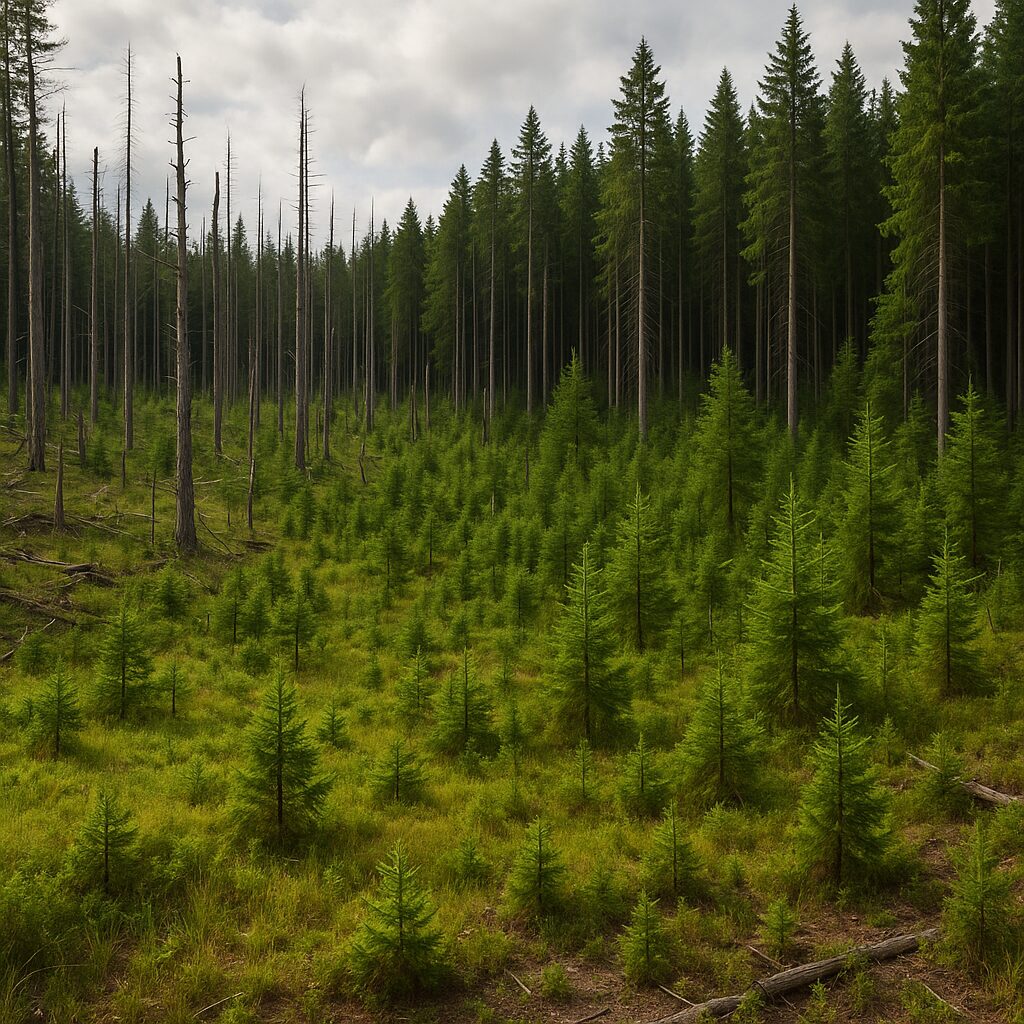 Czy las może się sam odnowić – naturalna sukcesja leśna.