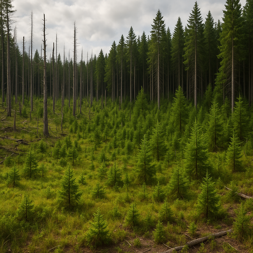 Czy las może się sam odnowić – naturalna sukcesja leśna.