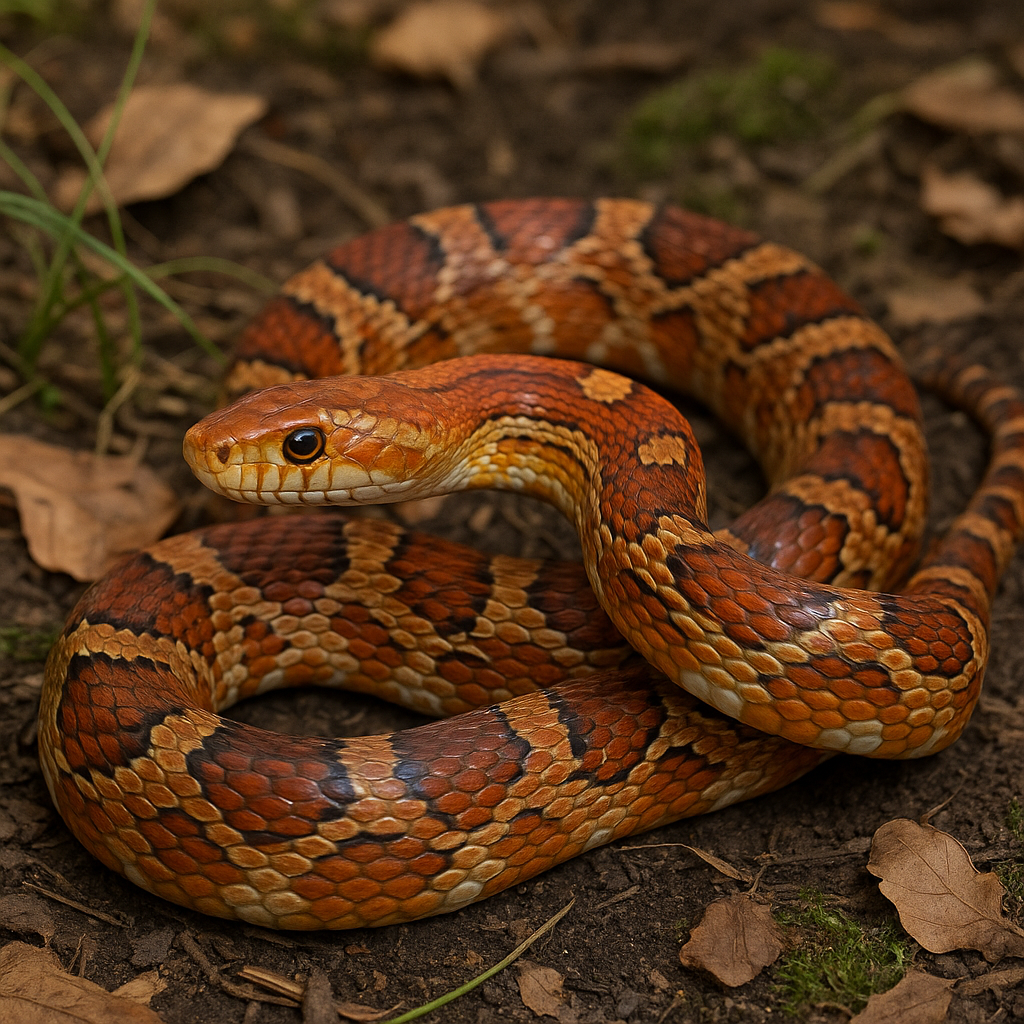 Wąż zbożowy – Pantherophis guttatus