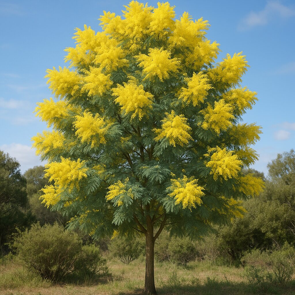Akacja srebrzysta – Acacia dealbata
