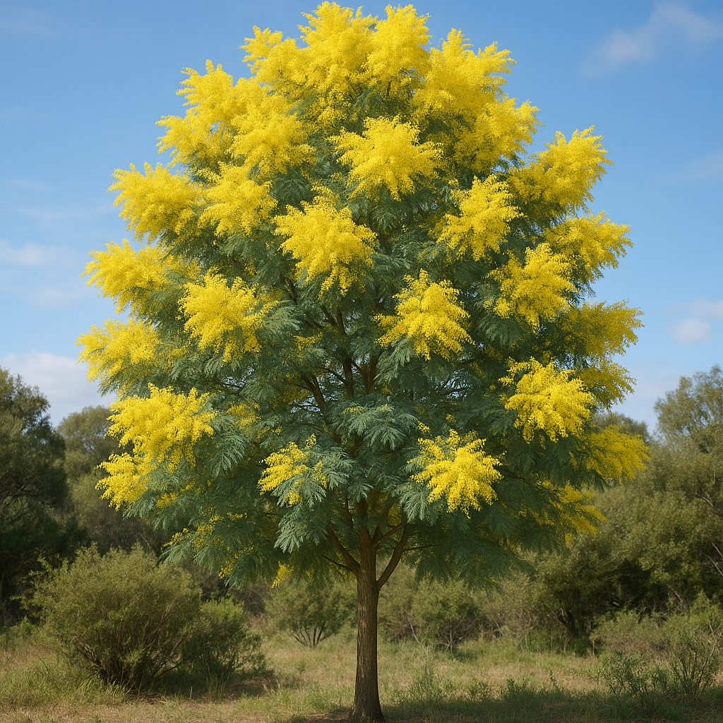 Akacja srebrzysta – Acacia dealbata