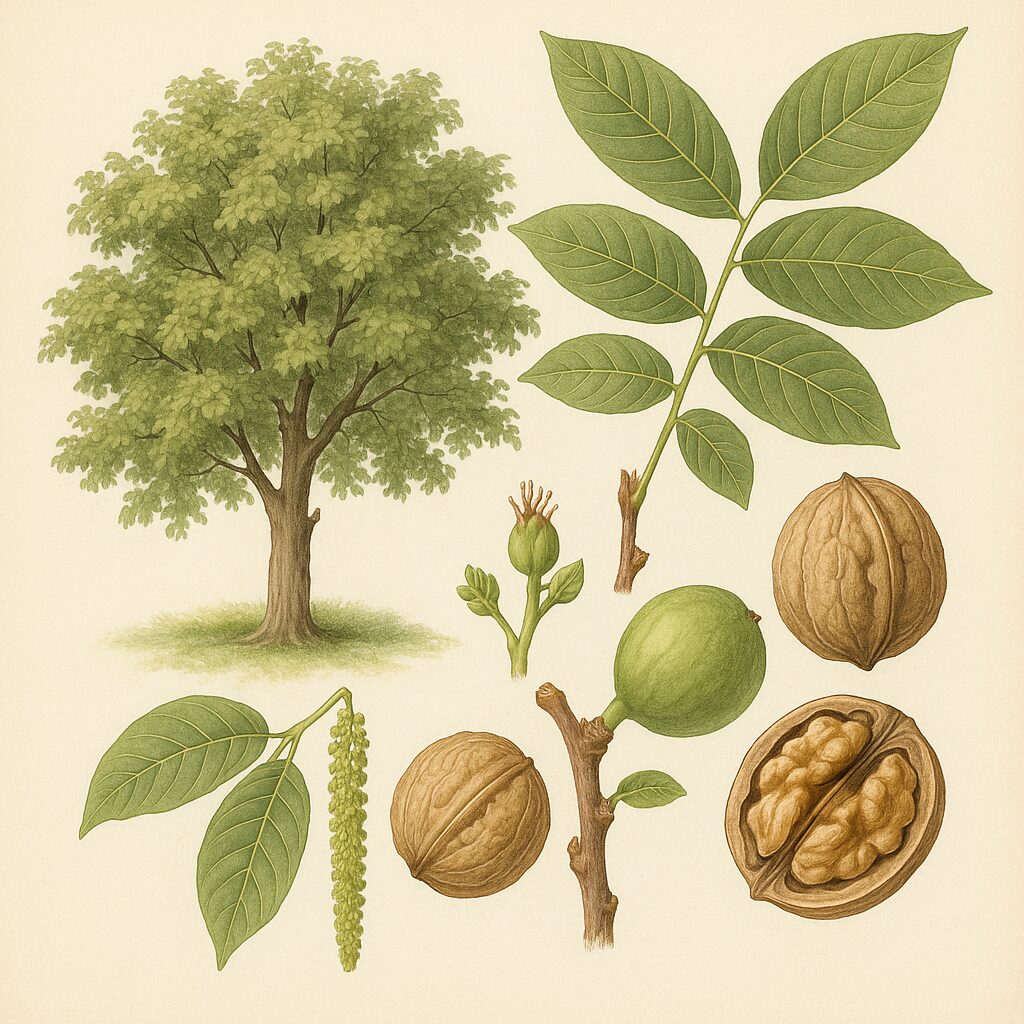 Orzech włoski – Juglans regia