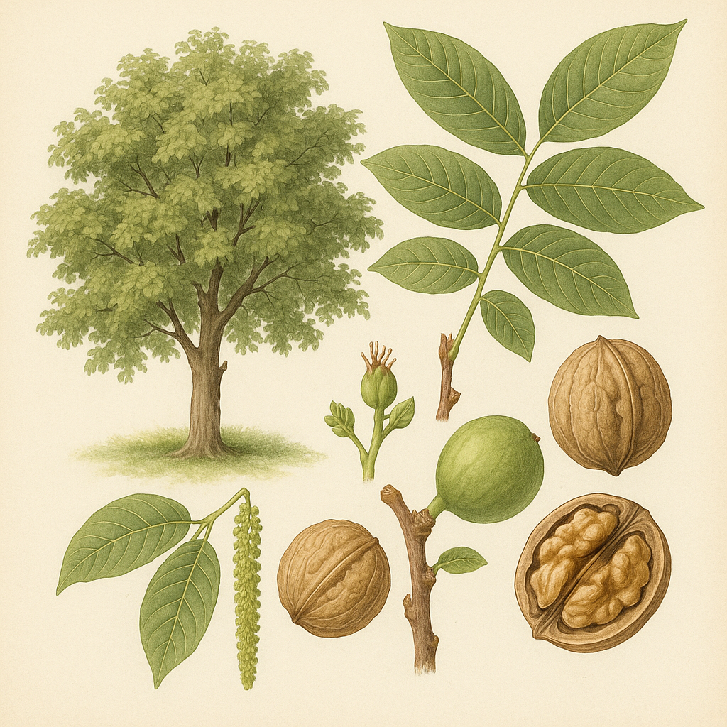 Orzech włoski – Juglans regia