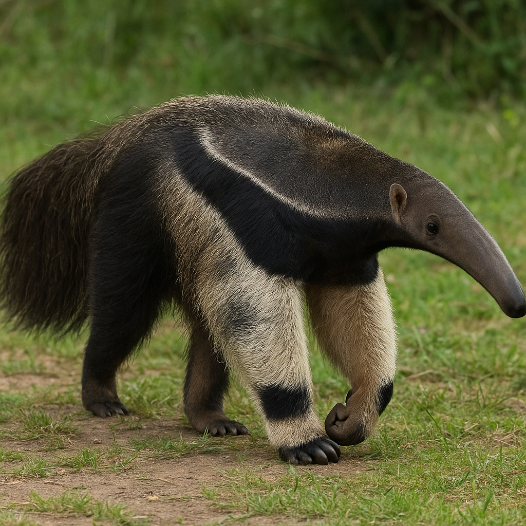 Mrówkojad wielki – Myrmecophaga tridactyla