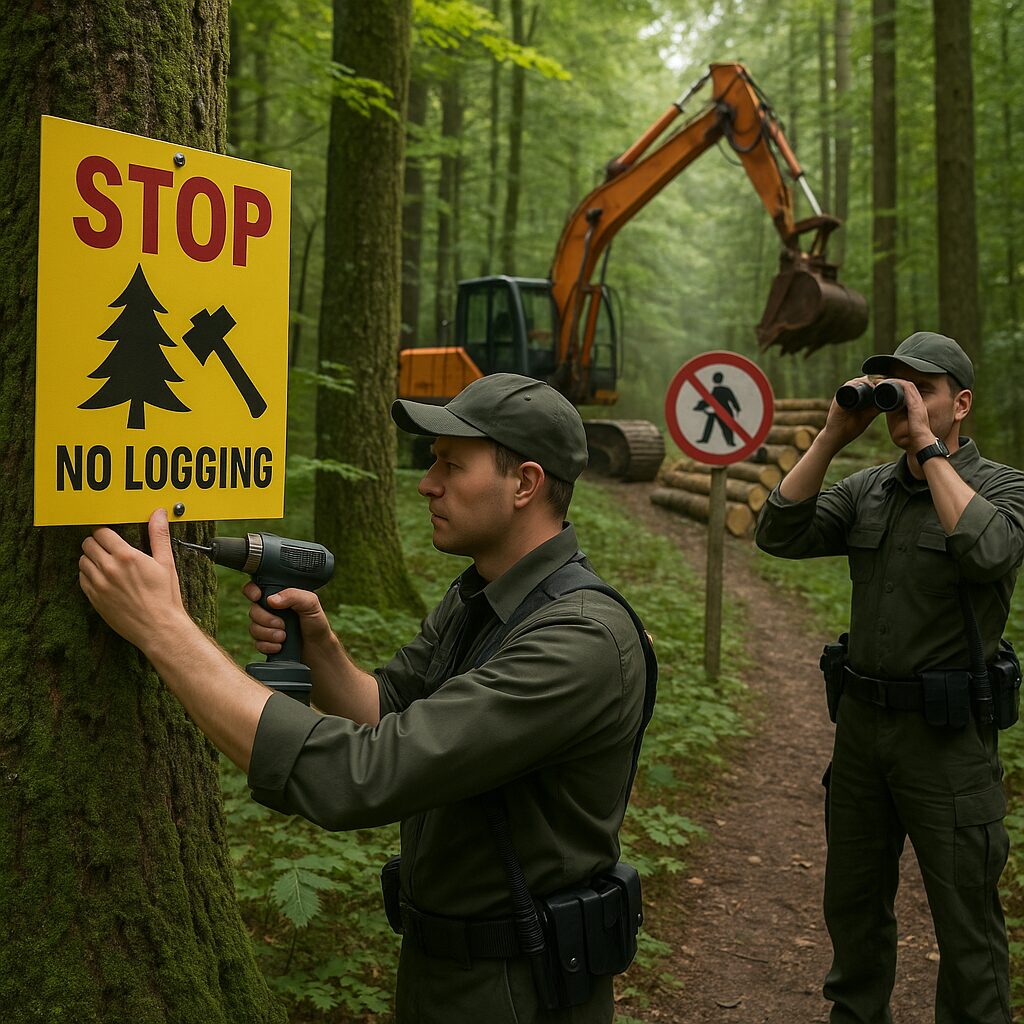 Jak chronić lasy przed kłusownictwem i nielegalną wycinką.