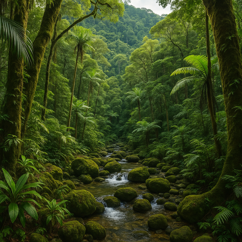 New Caledonia Rainforest – Nowa Kaledonia