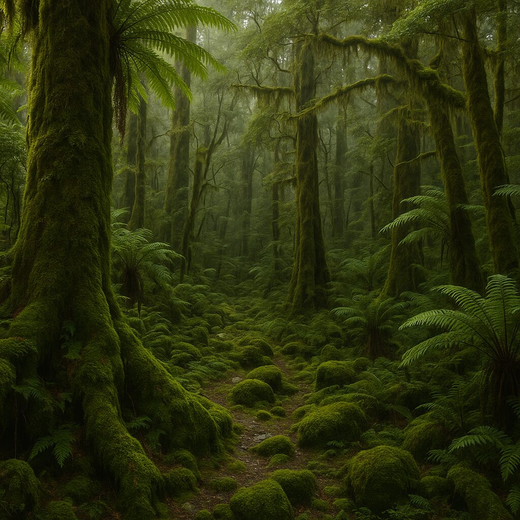 Fiordland Temperate Forest – Nowa Zelandia