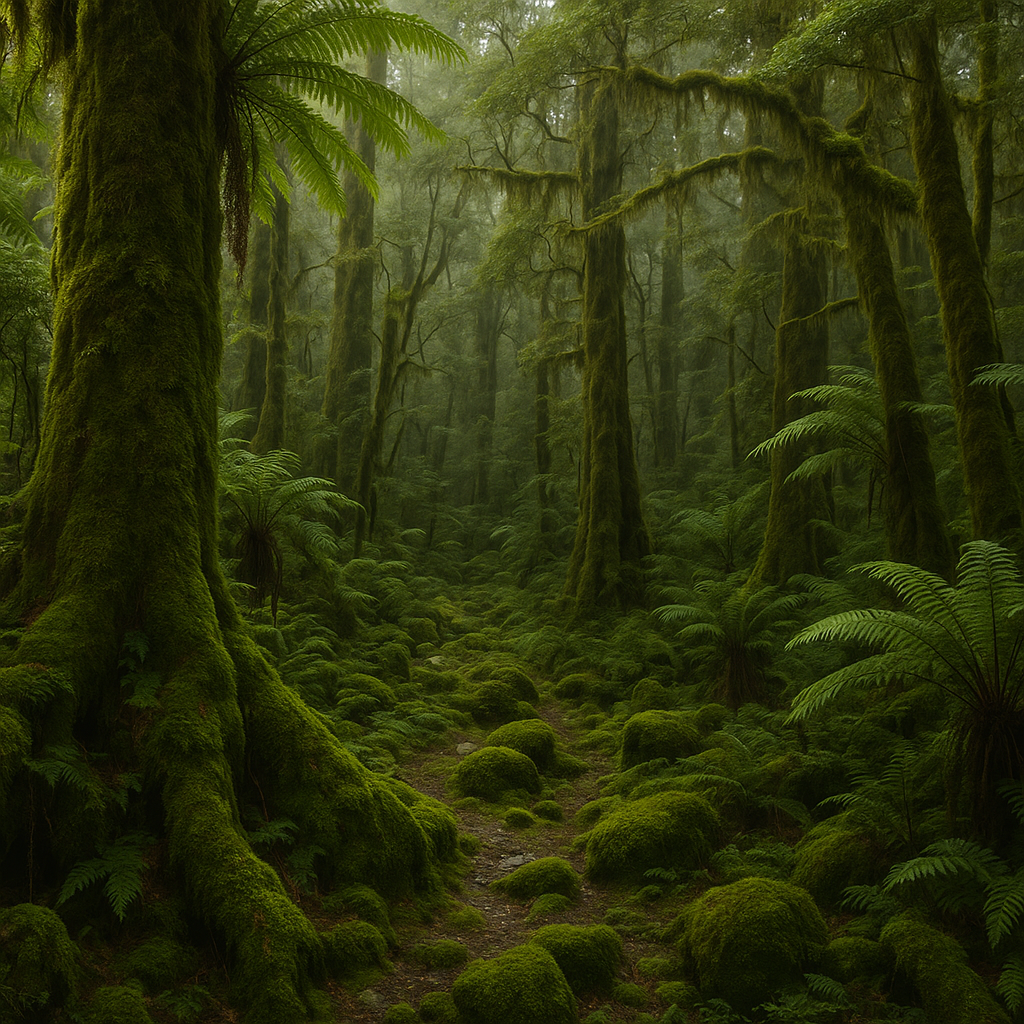 Fiordland Temperate Forest – Nowa Zelandia