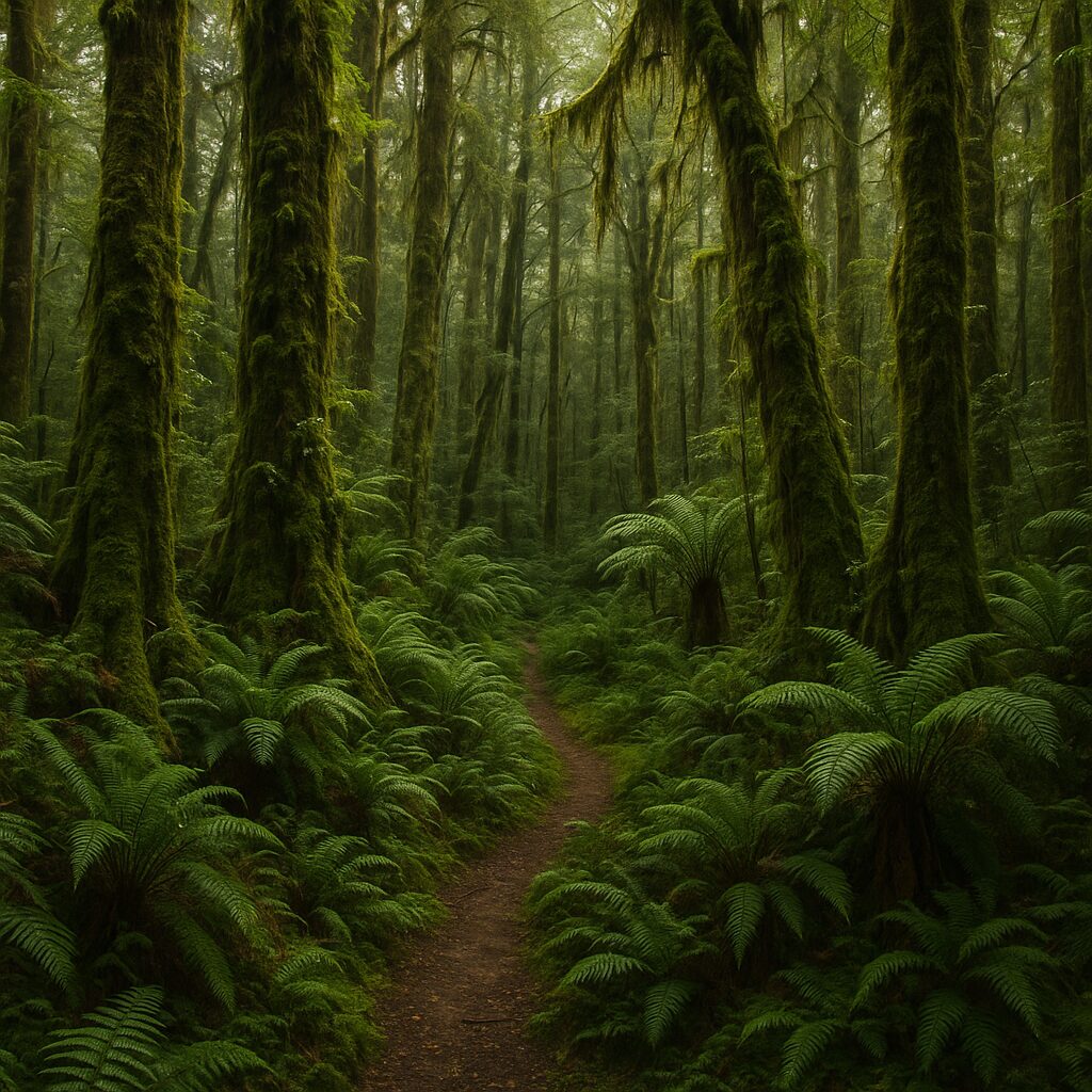 Westland Temperate Forest – Nowa Zelandia