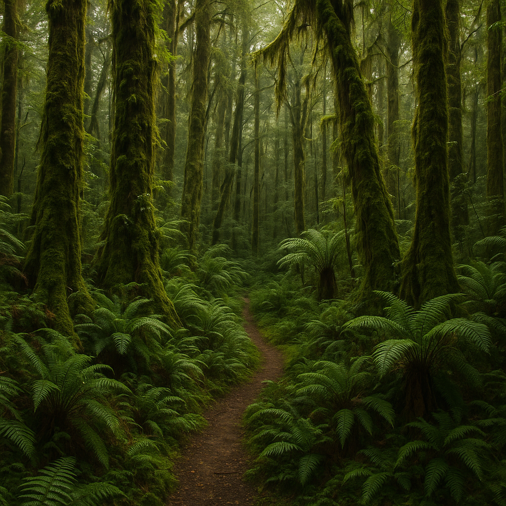 Westland Temperate Forest – Nowa Zelandia