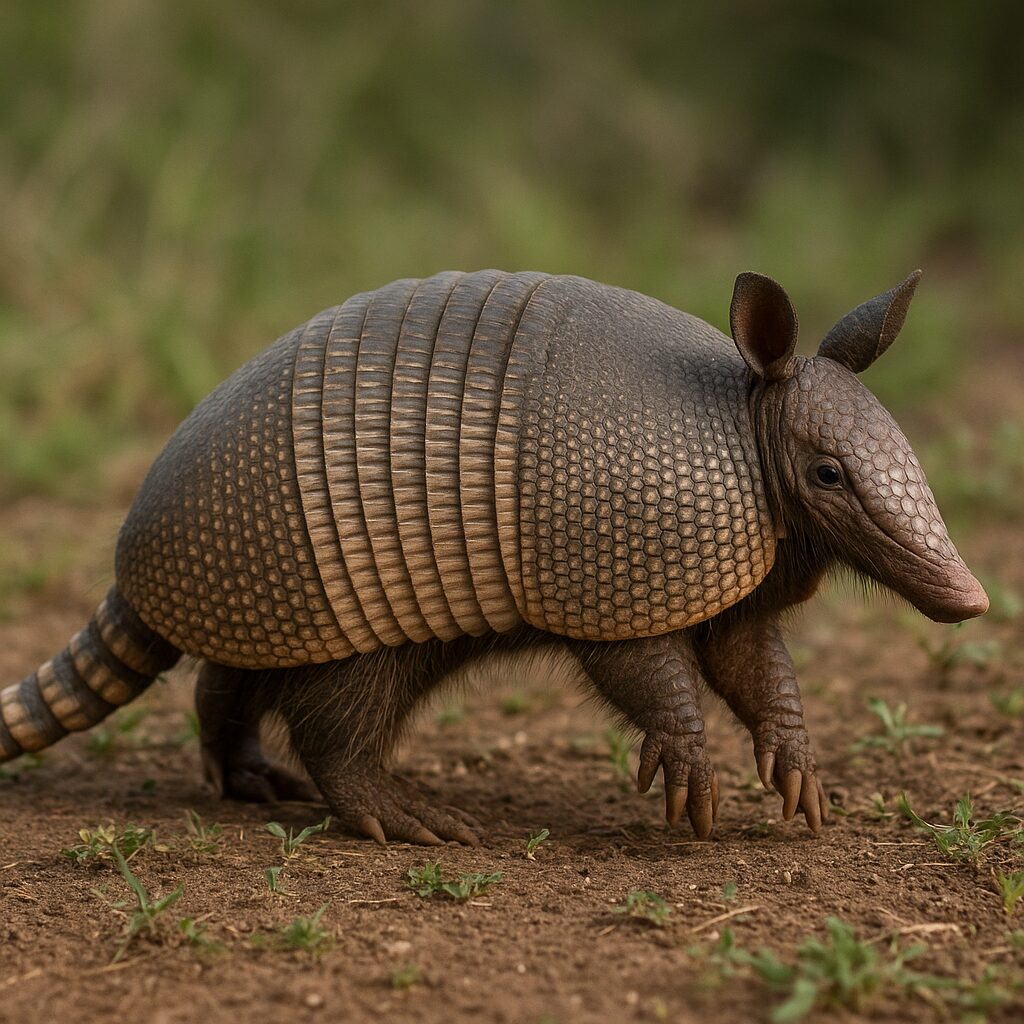 Pancernik dziewięciopaskowy – Dasypus novemcinctus