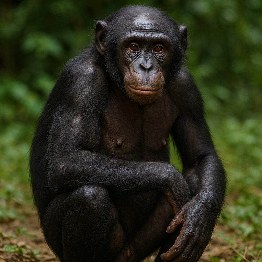 Szympans karłowaty (bonobo) – Pan paniscus