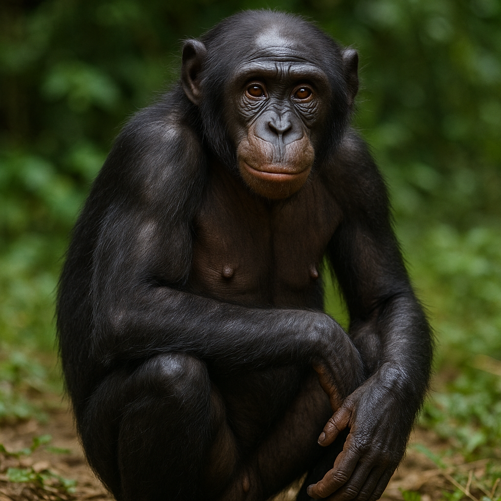Szympans karłowaty (bonobo) – Pan paniscus