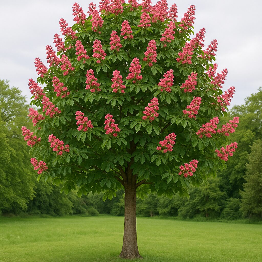 Kasztanowiec czerwony – Aesculus × carnea