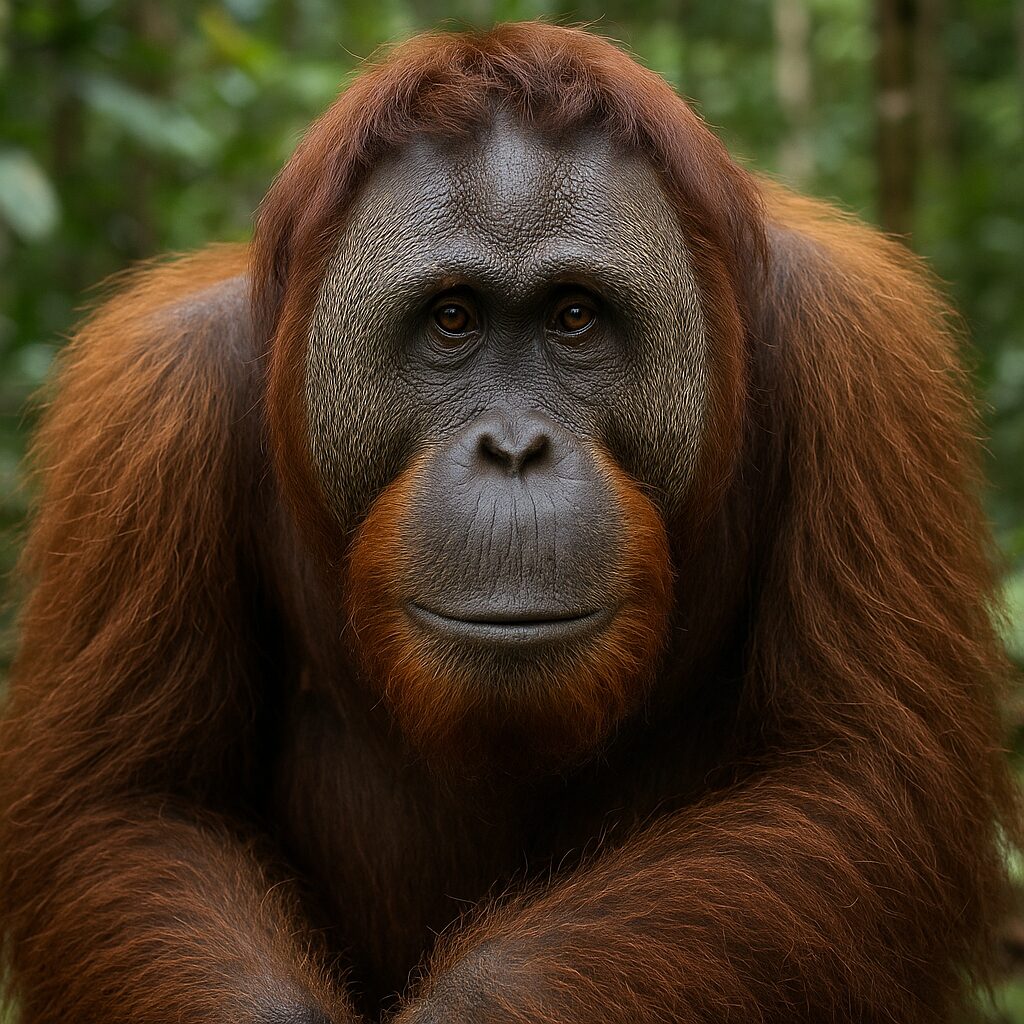 Orangutan borneański – Pongo pygmaeus