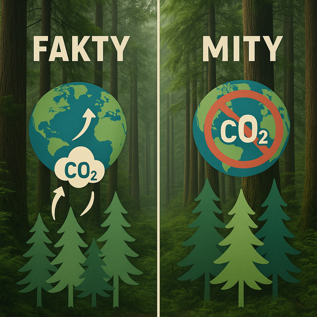 Jak lasy pomagają w walce z globalnym ociepleniem – fakty i mity.