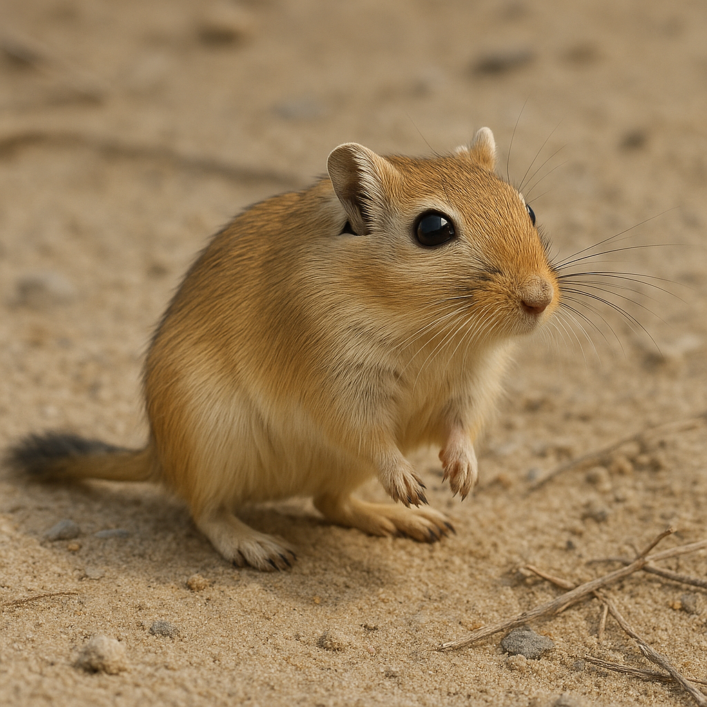 Myszoskoczek mongolski – Meriones unguiculatus