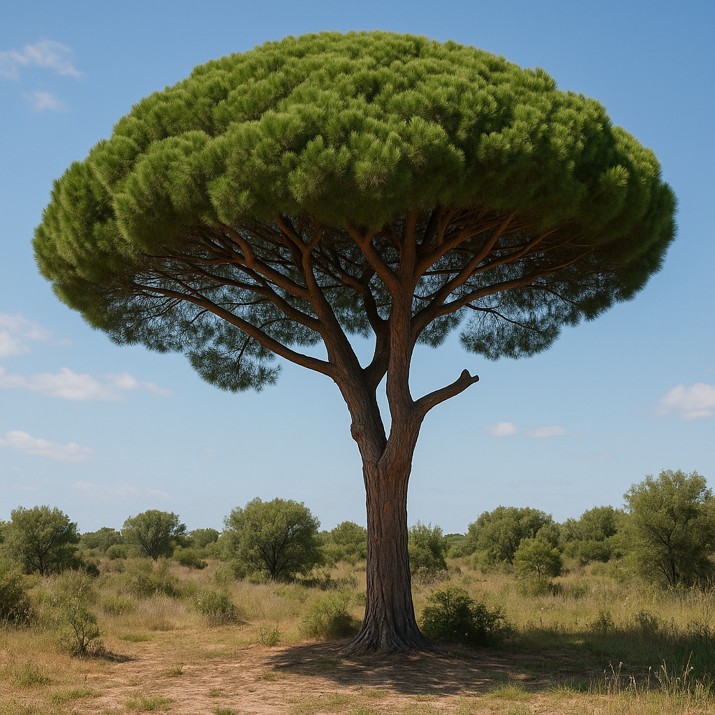 Piniowiec włoski – Pinus pinea