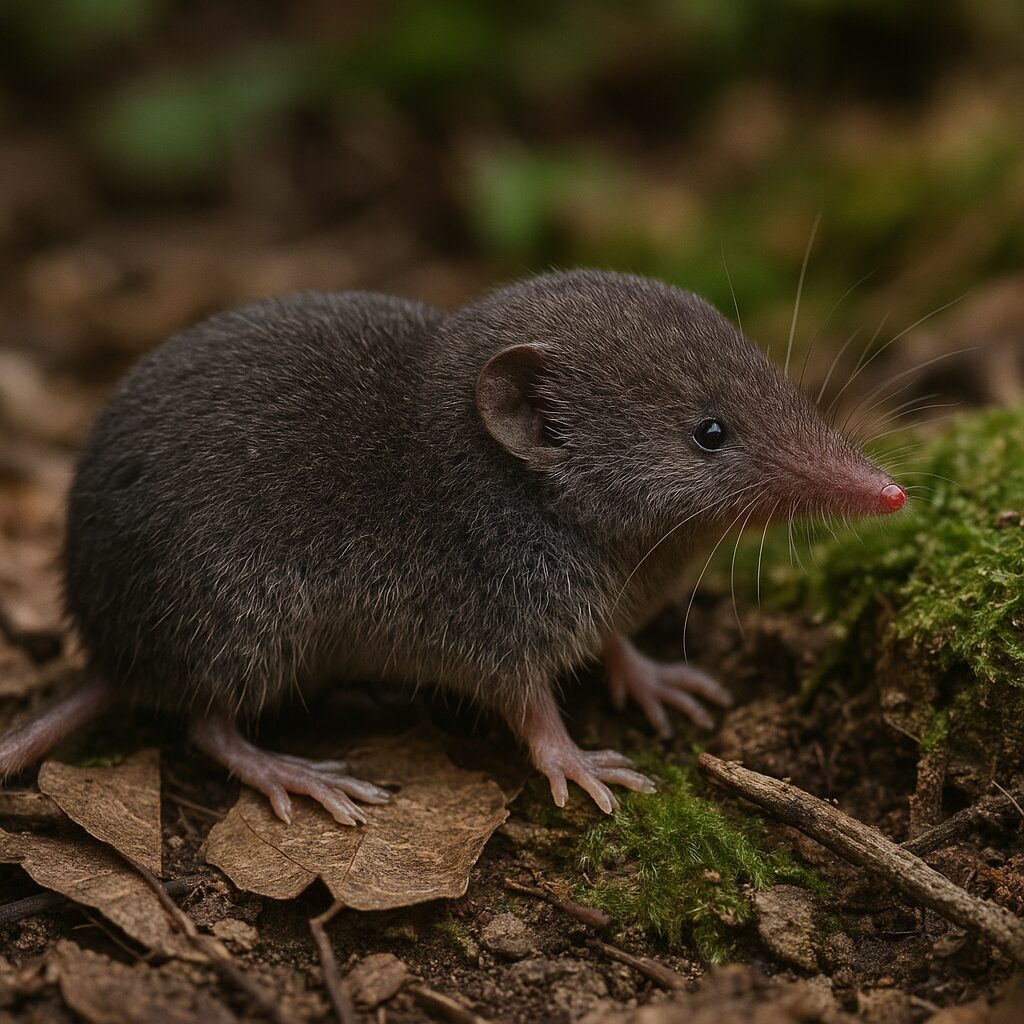 Tajemniczak leśny – Cryptotis parva