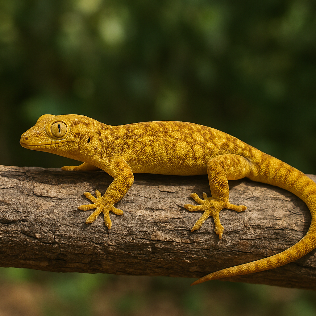 Gekon złocisty – Gekko ulikovskii