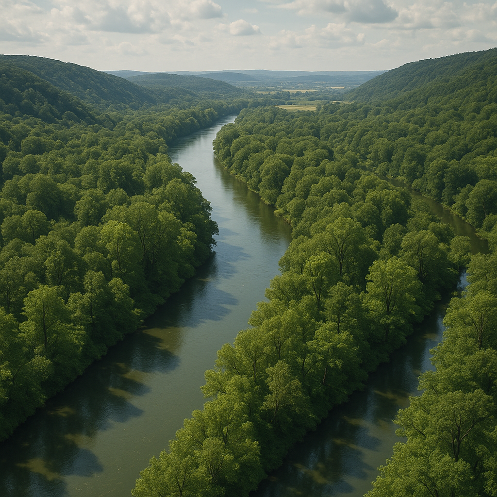Lasy w dolinach rzek — znaczenie dla korytarzy ekologicznych i migracji.