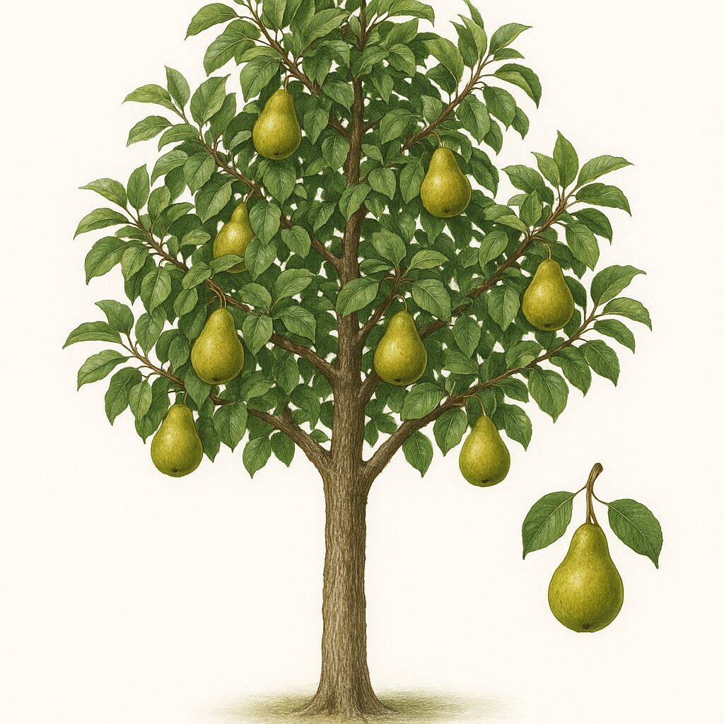 Grusza pospolita – Pyrus communis