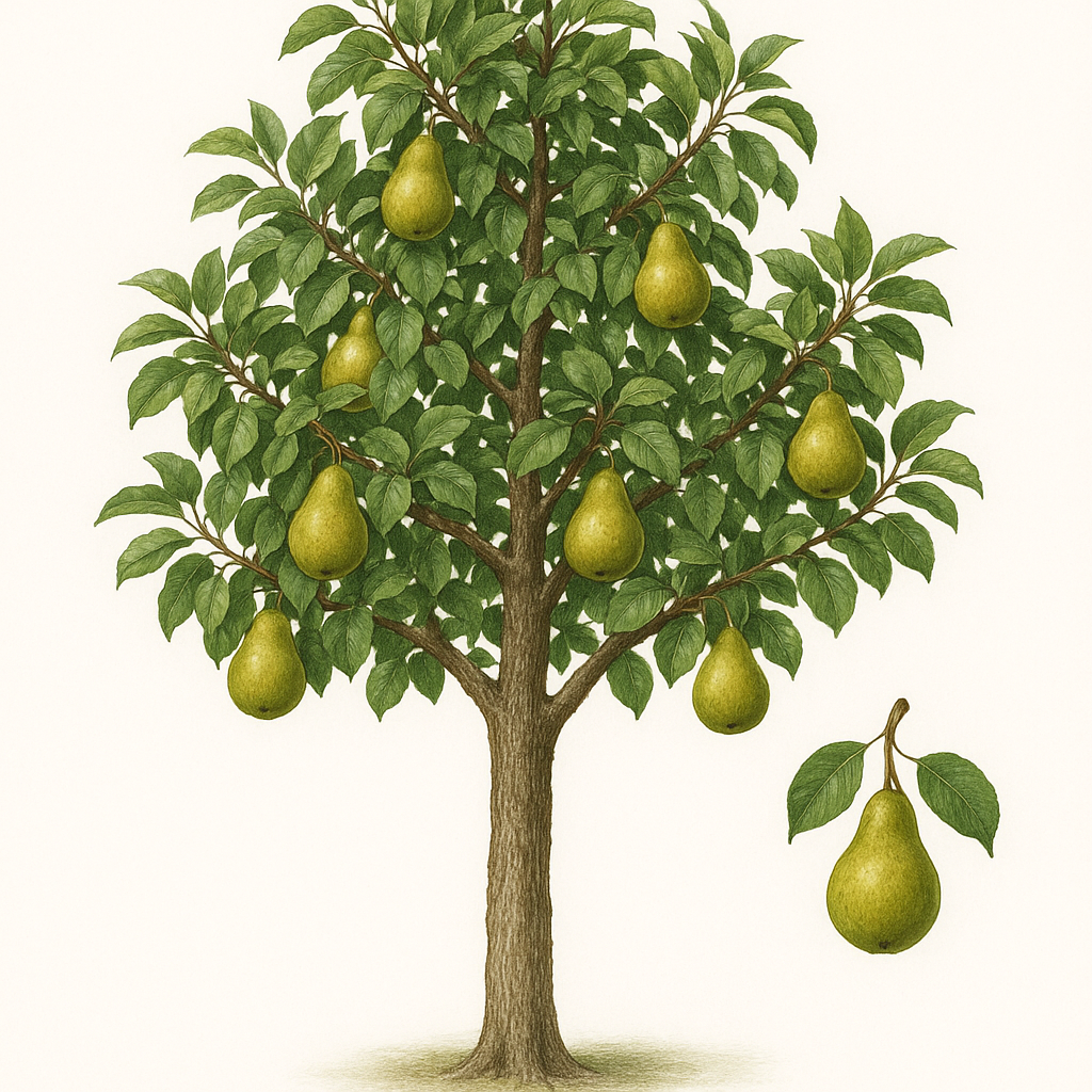 Grusza pospolita – Pyrus communis