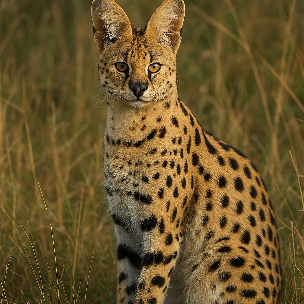 Serwal – Leptailurus serval