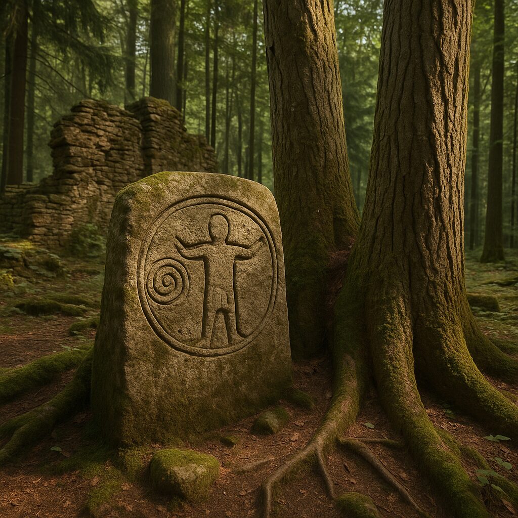 Wartość kulturowa i historyczna drzewostanów — ślady dawnych kultur w lesie.